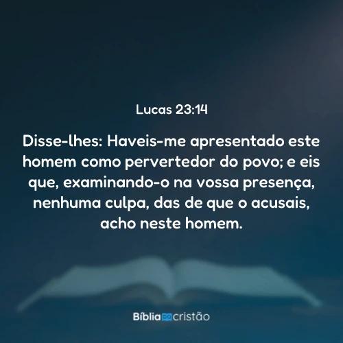 Lucas 23:14