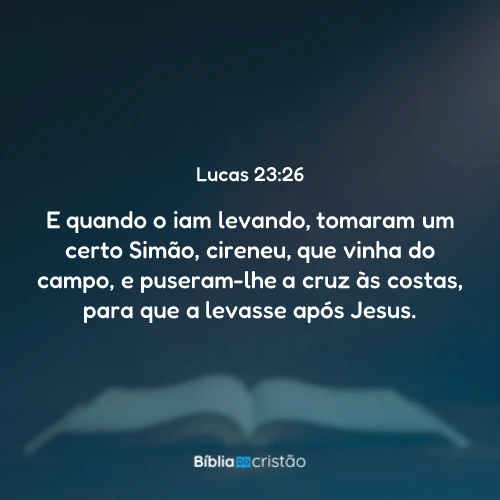 Lucas 23:26