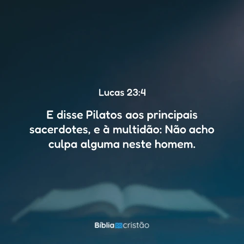Lucas 23:4