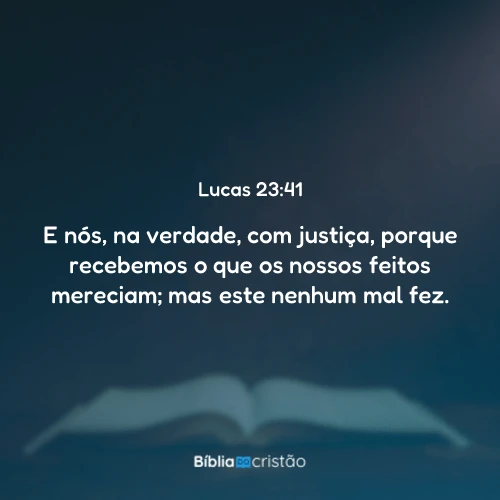 Lucas 23:41