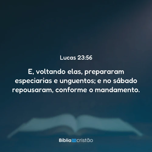 Lucas 23:56