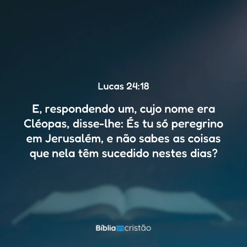 Lucas 24:18