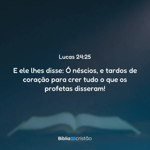 Lucas 24:25