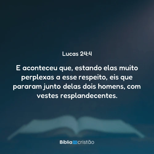 Lucas 24:4