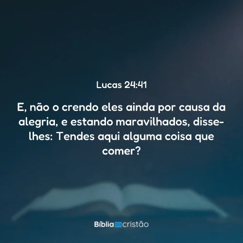 Lucas 24:41
