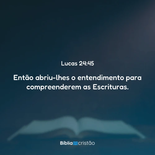 Lucas 24:45