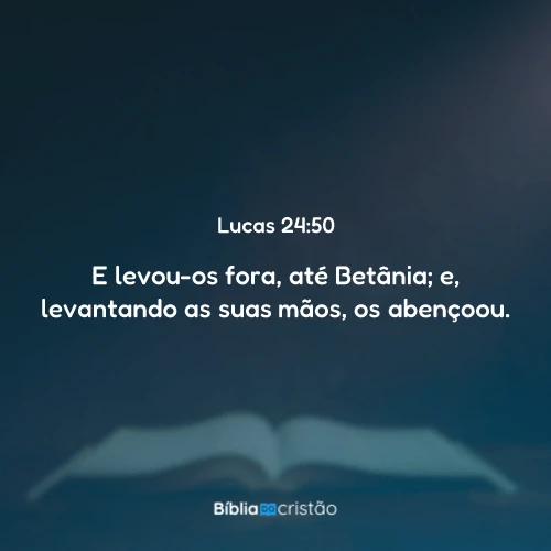 Lucas 24:50