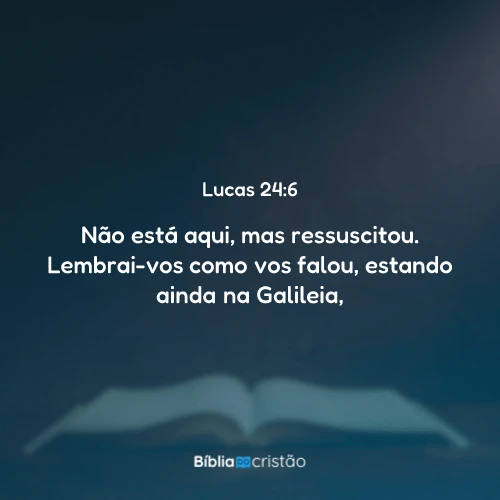 Lucas 24:6