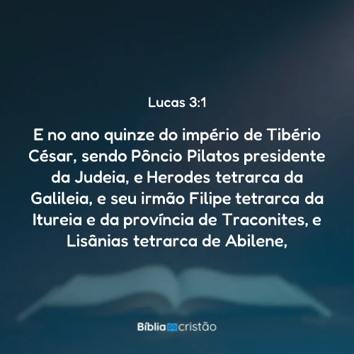 Lucas 3:1