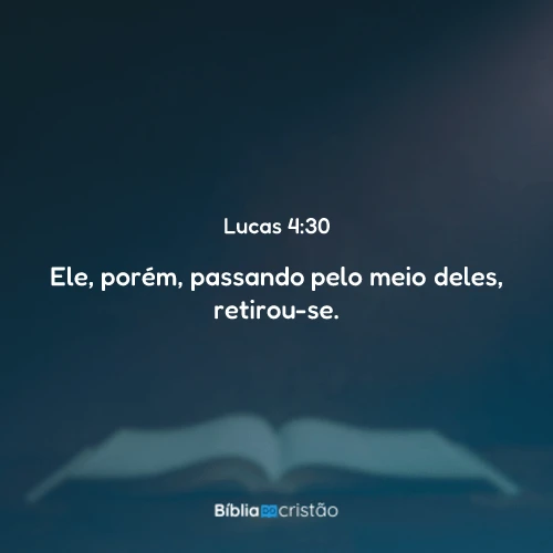 Lucas 4:30