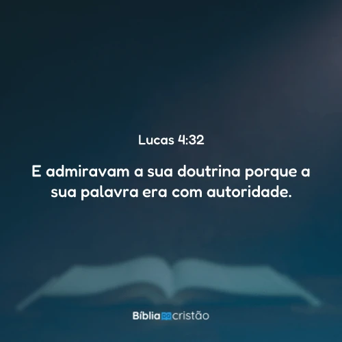Lucas 4:32