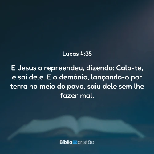 Lucas 4:35