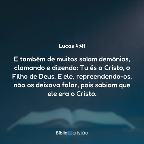 Lucas 4:41