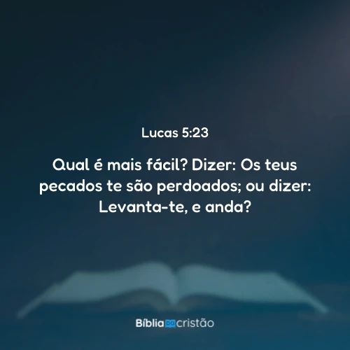 Lucas 5:23