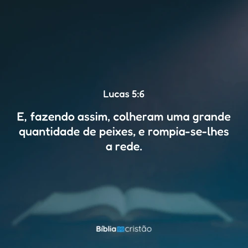 Lucas 5:6