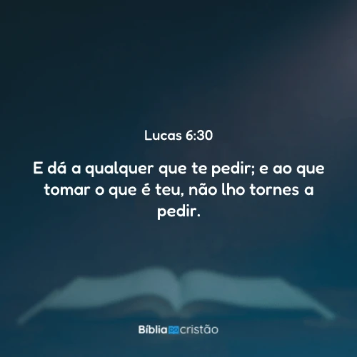 Lucas 6:30