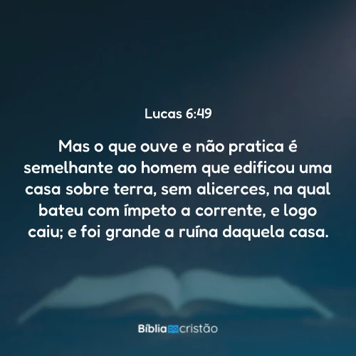 Lucas 6:49