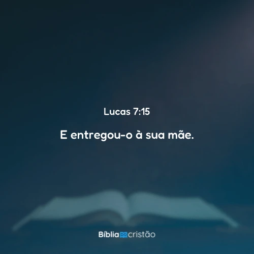 Lucas 7:15