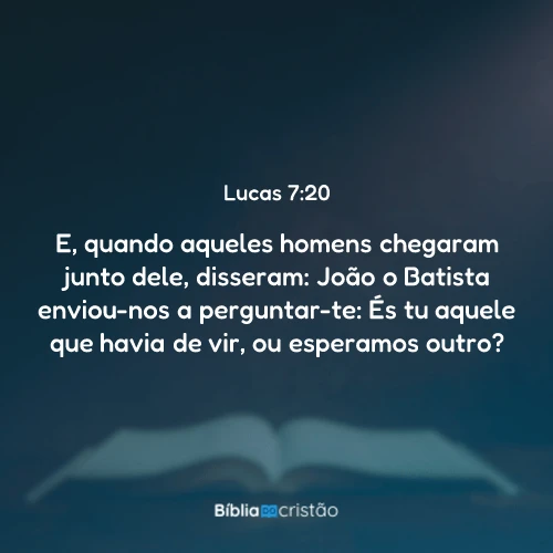 Lucas 7:20