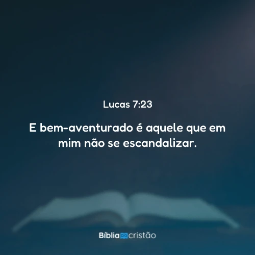 Lucas 7:23