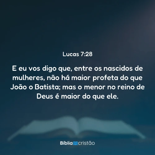Lucas 7:28
