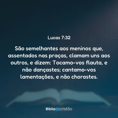 Lucas 7:32