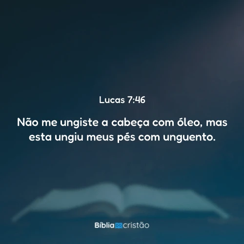 Lucas 7:46