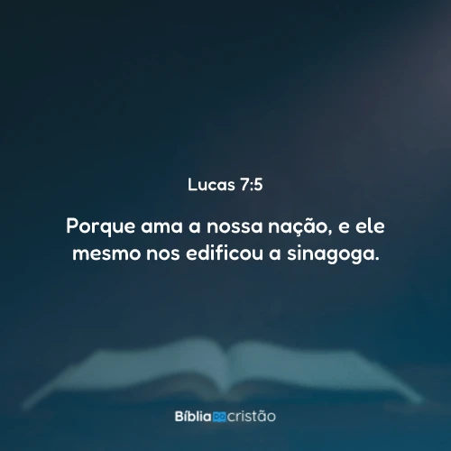 Lucas 7:5