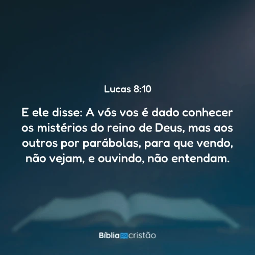 Lucas 8:10