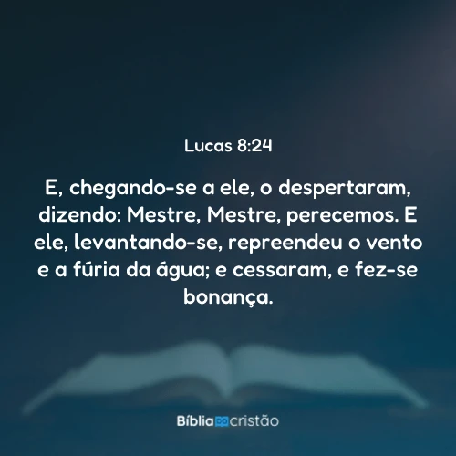 Lucas 8:24