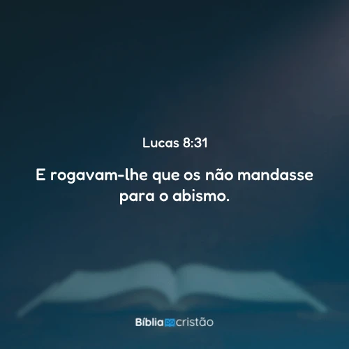 Lucas 8:31