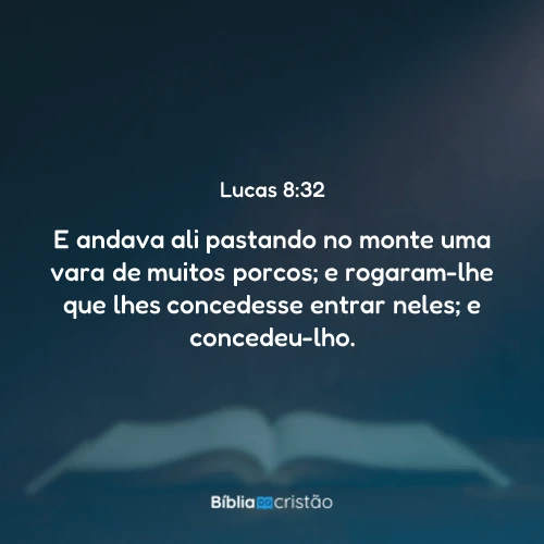 Lucas 8:32