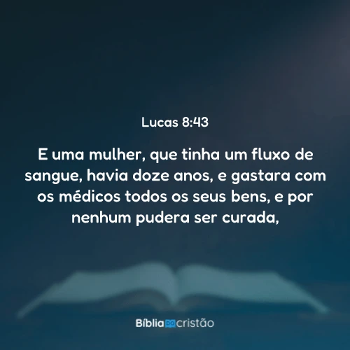Lucas 8:43