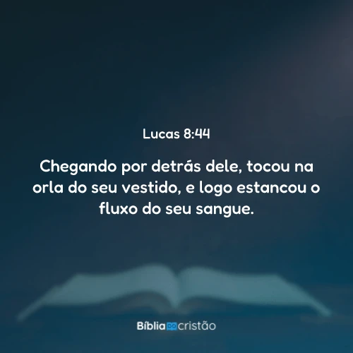 Lucas 8:44