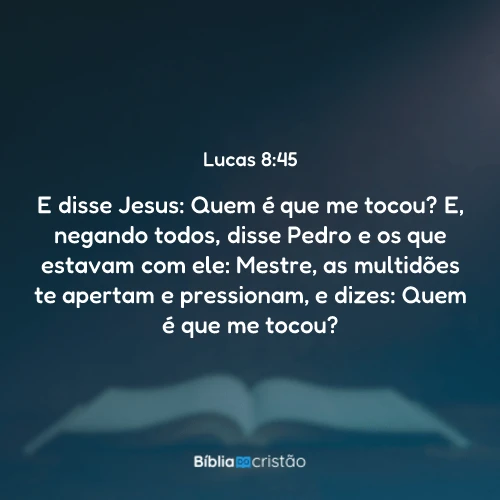 Lucas 8:45