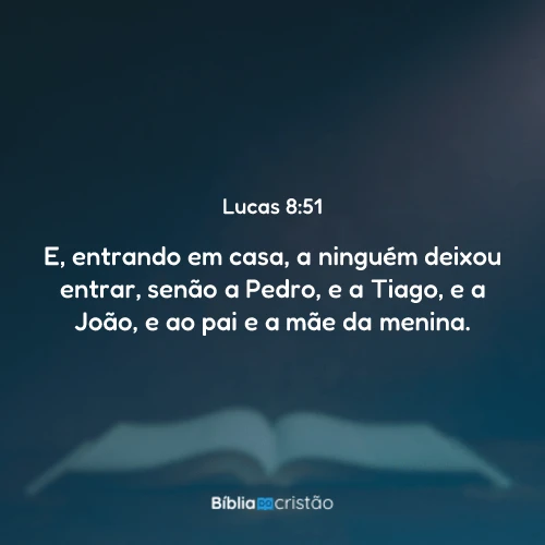Lucas 8:51
