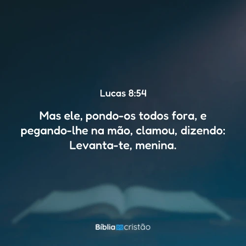 Lucas 8:54