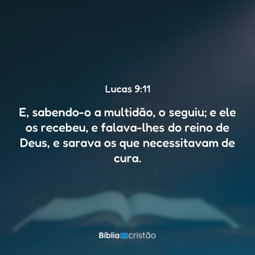 Lucas 9:11