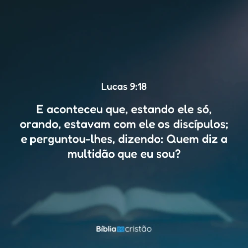 Lucas 9:18