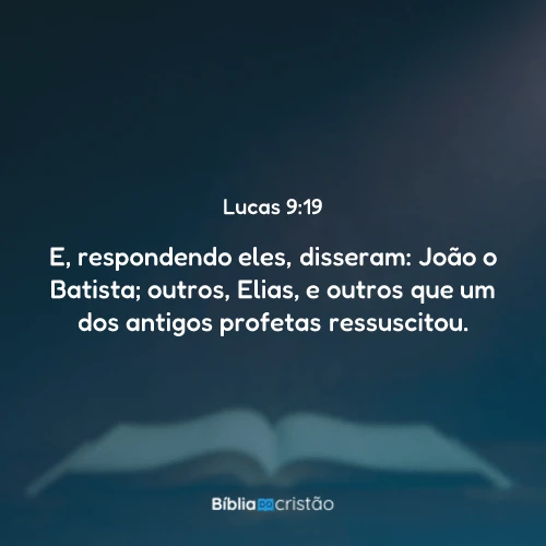 Lucas 9:19
