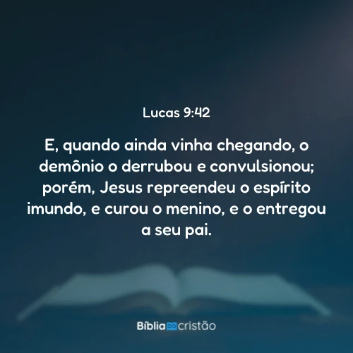 Lucas 9:42