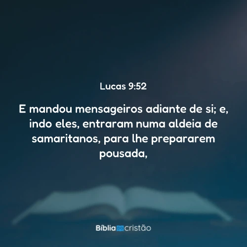 Lucas 9:52