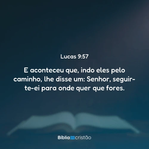 Lucas 9:57