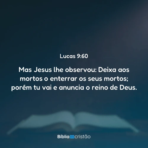 Lucas 9:60