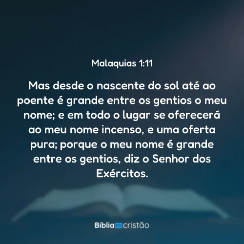 Malaquias 1:11