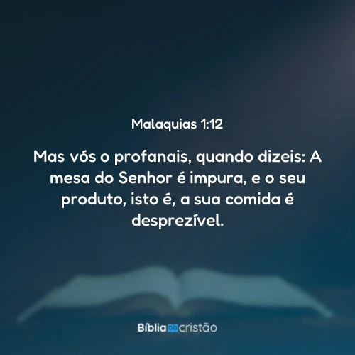 Malaquias 1:12