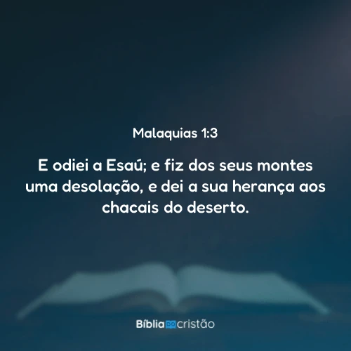 Malaquias 1:3