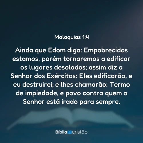 Malaquias 1:4
