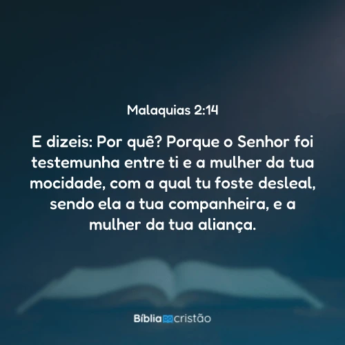 Malaquias 2:14