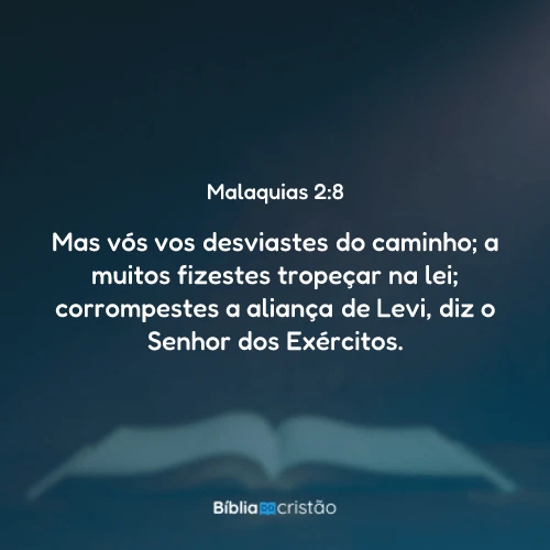 Malaquias 2:8